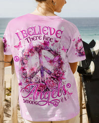 I BELIEVE THERE ARE ANGELS AMONG US PEACE ALL OVER PRINT - TLNO0804241