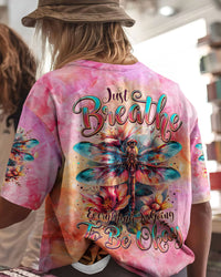 JUST BREATHE DRAGONFLY ALL OVER PRINT - TYTM1902246