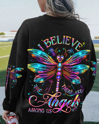 I BELIEVE THERE ARE ANGELS AMONG US ALL OVER PRINT - YHDU2906231