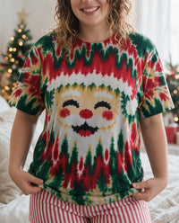 GROOVY SANTA FACE CHRISTMAS ALL OVER PRINT - KMTM2310261