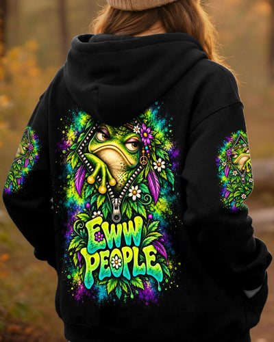 EW PEOPLE HIPPIE FROG ALL OVER PRINT - YHLN0610261