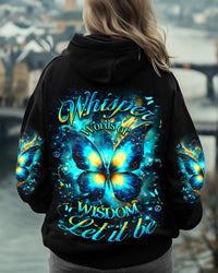 WHISPER WORDS OF WISDOM BUTTERFLY ALL OVER PRINT - YHDU2402252