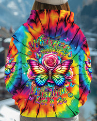 WHISPER WORDS OF WISDOM BUTTERFLY ALL OVER PRINT - YHDU2512242