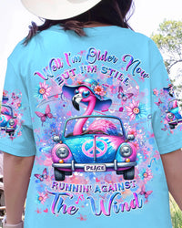 RUNNING AGAINST THE WIND FLAMINGO ALL OVER PRINT - YHDU3005241
