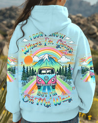 I DON'T KNOW WHERE I'M GOING ALL OVER PRINT - YHDU0212244