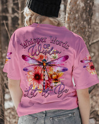 WHISPER WORDS OF WISDOM DRAGONFLY ALL OVER PRINT - TYTM0509238
