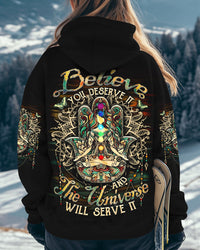 BELIEVE YOU DESERVE IT ALL OVER PRINT - YHDU1301252