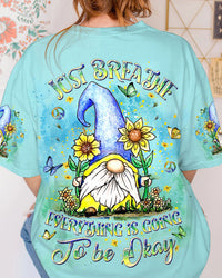 JUST BREATHE GNOME ALL OVER PRINT - YHDU1807242