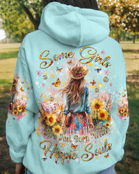 SOME GIRLS ARE JUST BORN WITH HIPPIE SOULS ALL OVER PRINT - YHDU1810245