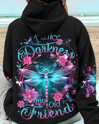 HELLO DARKNESS MY OLD FRIEND DRAGONFLY ALL OVER PRINT - YHDU2709233