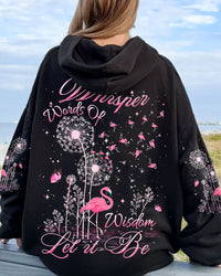 WHISPER WORDS OF WISDOM FLAMINGO ALL OVER PRINT - YHDU911233