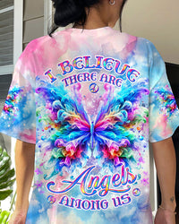 I BELIEVE THERE ARE ANGELS AMONG US BUTTERLY ALL OVER PRINT - YHDU2205244