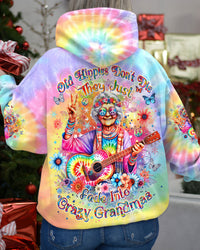 OLD HIPPIES DON'T DIE HIPPIE GRANDMAS ALL OVER PRINT - YHDU0511241