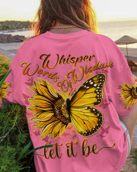 WHISPER WORDS OF WISDOM ALL OVER PRINT - YHDU0506231