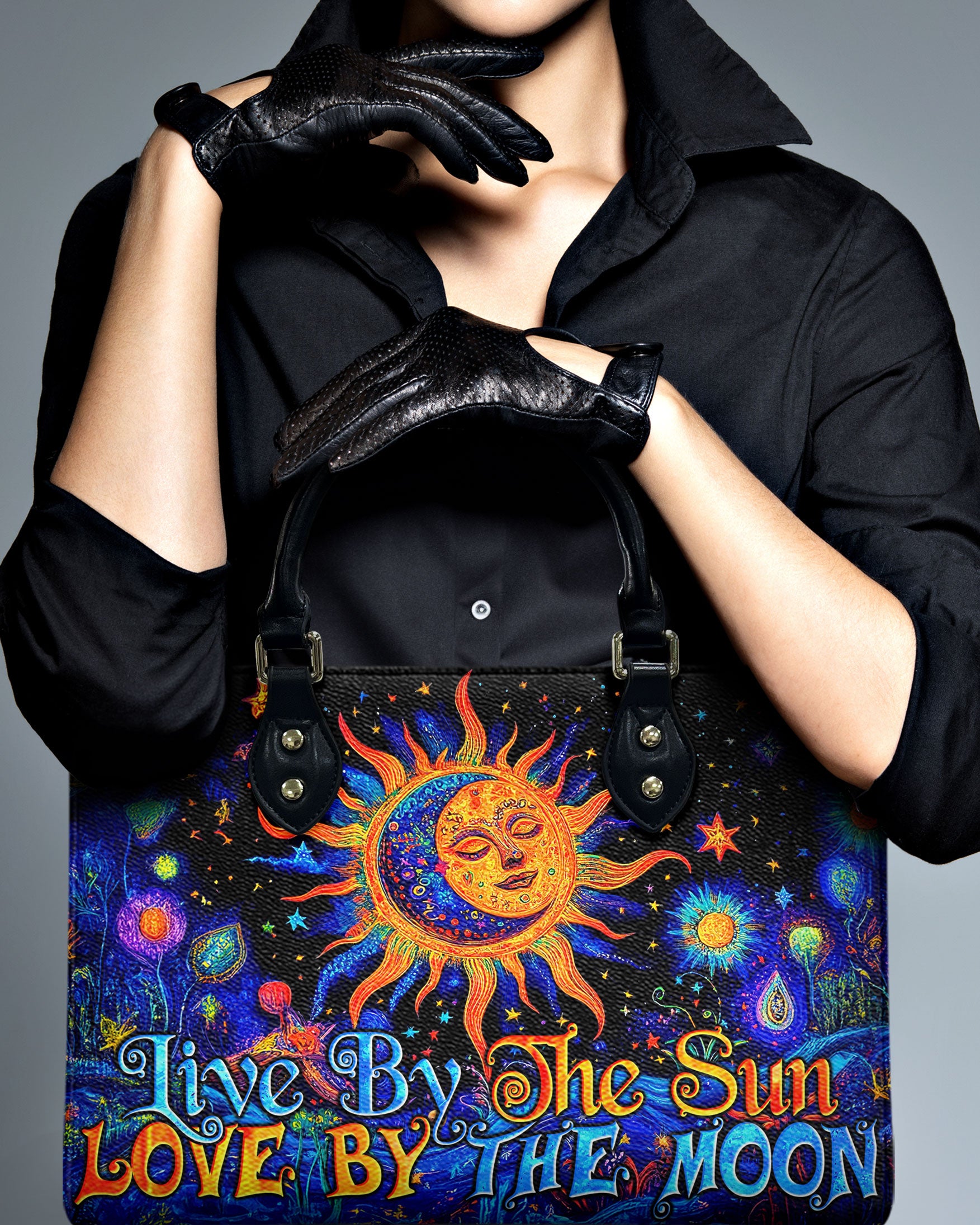 LIVE BY THE SUN LEATHER HANDBAG - TYTM1612241