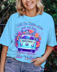 RUNNING AGAINST THE WIND COTTON SHIRT - YHDU2407234