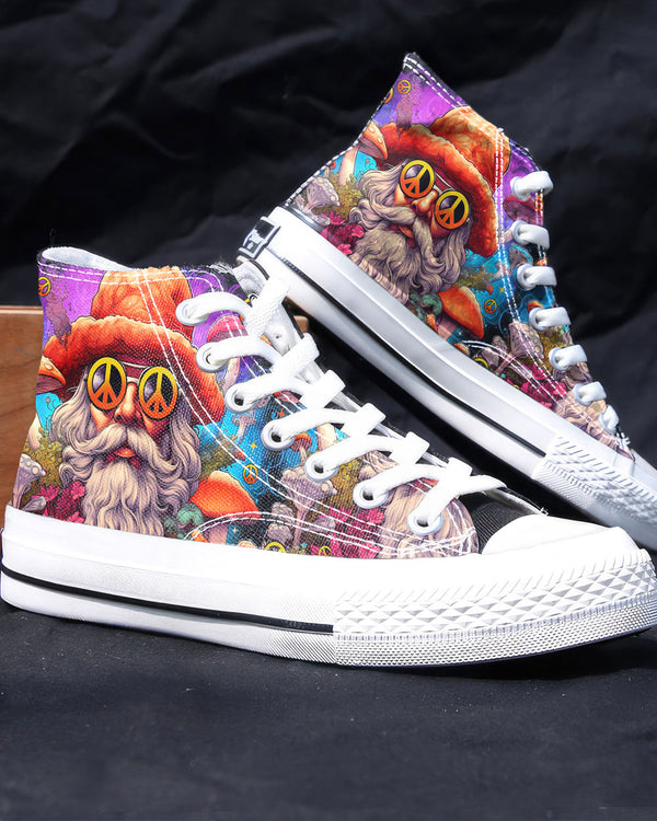 OLD HIPPIES HIGH TOP CANVAS SHOES - TYTM0509234