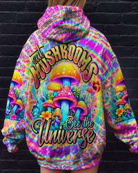 EAT MUSHROOMS SEE THE UNIVERSE TIE DYE ALL OVER PRINT - TY0310234