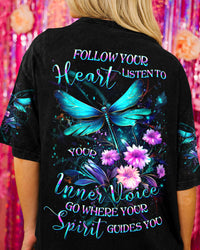 GO WHERE YOUR SPIRIT GUIDES YOU DRAGONFLY ALL OVER PRINT - YHDU0510232