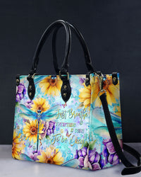 JUST BREATHE DRAGONFLY LEATHER HANDBAG - YHDU2503245