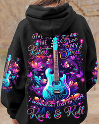 GIVE ME THE BEAT AND FREE MY SOUL GUITAR ALL OVER PRINT - YHDU1708231