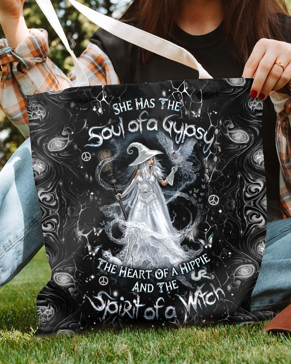 SPIRIT OF A WITCH HALLOWEEN TOTE BAG - YHDU2609243