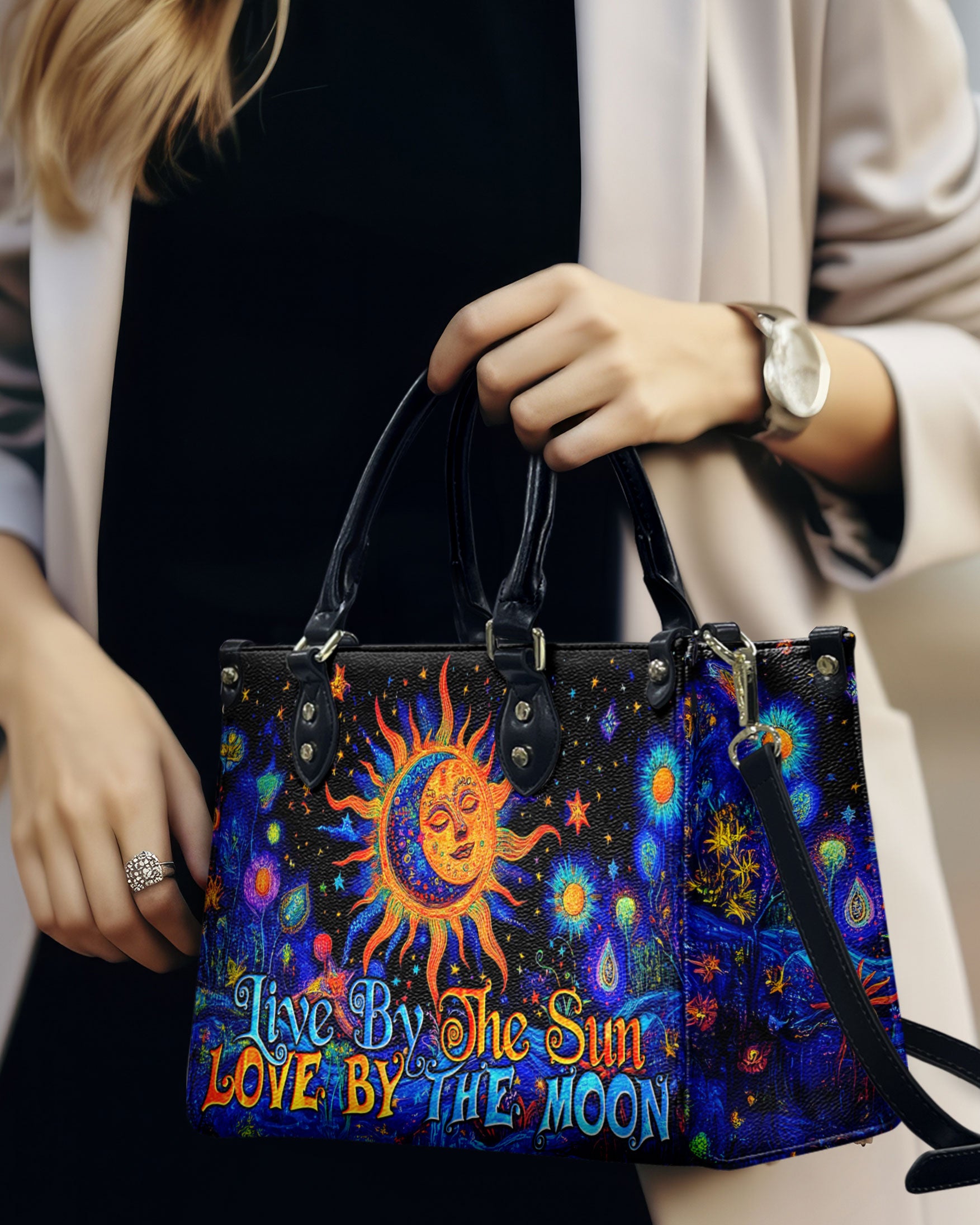 LIVE BY THE SUN LEATHER HANDBAG - TYTM1612241