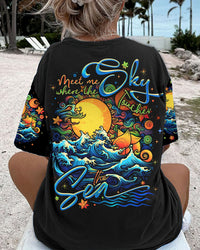MEET ME WHERE THE SKY ALL OVER PRINT - TLNO2405231