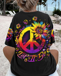 LET IT BE SUNFLOWER COLORFUL ALL OVER PRINT - TLNO1207231
