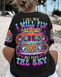 I WILL RIDE I WILL FLY ALL OVER PRINT - TLNO1406232