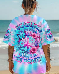 IMAGINE ALL THE PEOPLE LIVING LIFE IN PEACE ALL OVER PRINT - YHLN1604254