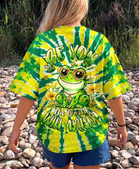 BE YOU HIPPIE FROG ALL OVER PRINT - TLHG2307264