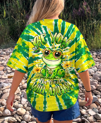 BE YOU HIPPIE FROG ALL OVER PRINT - TLHG2307264