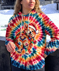PSYCHEDELIC RAINBOW CORGI CHRISTMAS ALL OVER PRINT - YHHG0910263