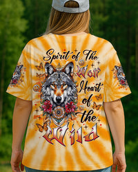 SPIRIT OF THE WOLF TIE DYE ALL OVER PRINT  - TLNZ1306252