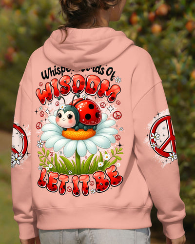 WHISPER WORDS OF WISDOM LET IT BE LADYBUG ALL OVER PRINT - TYQY0203262