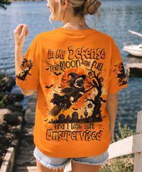 IN MY DEFENSE PUG DOG HALLOWEEN ALL OVER PRINT - TLHG2108266