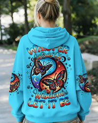 WHISPER WORDS OF WISDOM LET IT BE BUTTERFLY ALL OVER PRINT - TYQY2610251