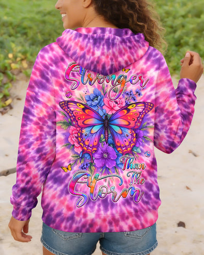 STRONGER THAN THE STORM BUTTERFLY SWIRL ALL OVER PRINT  - TLHG3003261