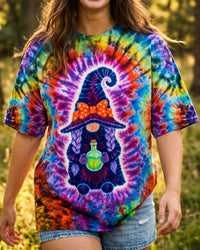 HALLOWEEN WITCH GNOME SWIRL ALL OVER PRINT - TYQY0809263