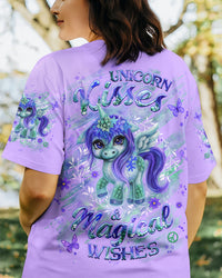 UNICORN KISSES MAGICAL WISHES ALL OVER PRINT - YHHG2108253