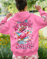 PRETTY IN PINK FLAMINGO ALL OVER PRINT - TYQY1601262