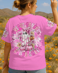 BREAST CANCER IS BOO SHEET HALLOWEEN ALL OVER PRINT - TLNZ1208252