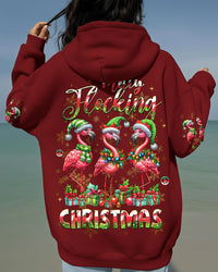 MERRY FLOCKING CHRISTMAS ALL OVER PRINT - YHHG0611251