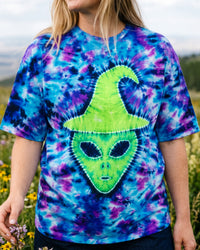 ALIEN WITCH HALLOWEEN SWIRL ALL OVER PRINT - TYQY1809262