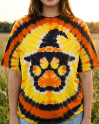 SPOOKY WITCH PAW HALLOWEEN BURST ALL OVER PRINT - TYQY0909261