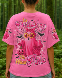 IN OCTOBER WE WEAR PINK BOO BREAST CANCER AWARENESS ALL OVER PRINT - TYQY1805251