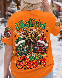 I BELIEVE IN SANTA PAWS CHRISTMAS ALL OVER PRINT - TYQY1710263