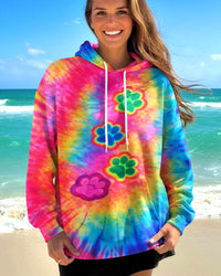 PAW PRINT  TRAIL SWIRL ALL OVER PRINT - TLHG1103262