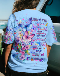 LISTEN TO THE WIND BUTTERLY ALL OVER PRINT - YHHG0909253